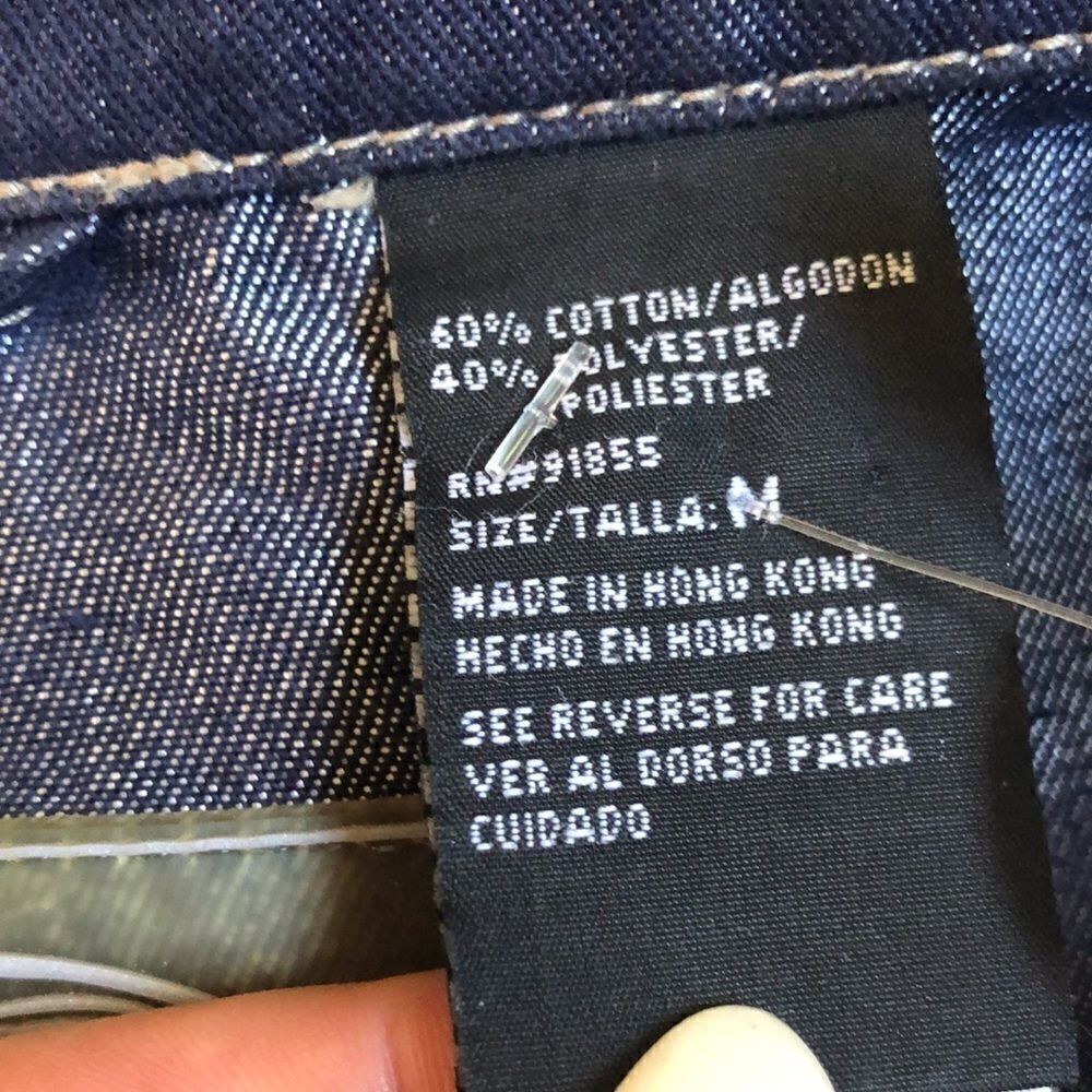 One Tough Brand denim jean jacket - Picture 4 of 6